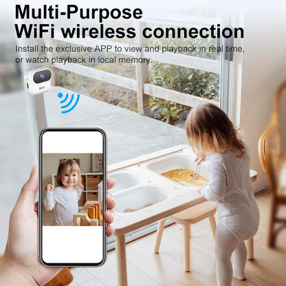 Ourlife A800 Mini WiFi Security Camera — 1080p with Motion Tracking