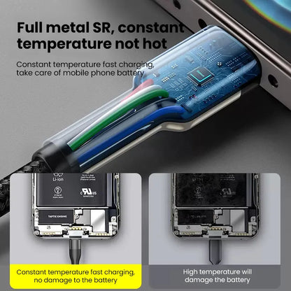 USB-C to USB-C Fast Charging Cable, 66W — 0.25m Short Cord, Compatible with iPhone 15 & Samsung