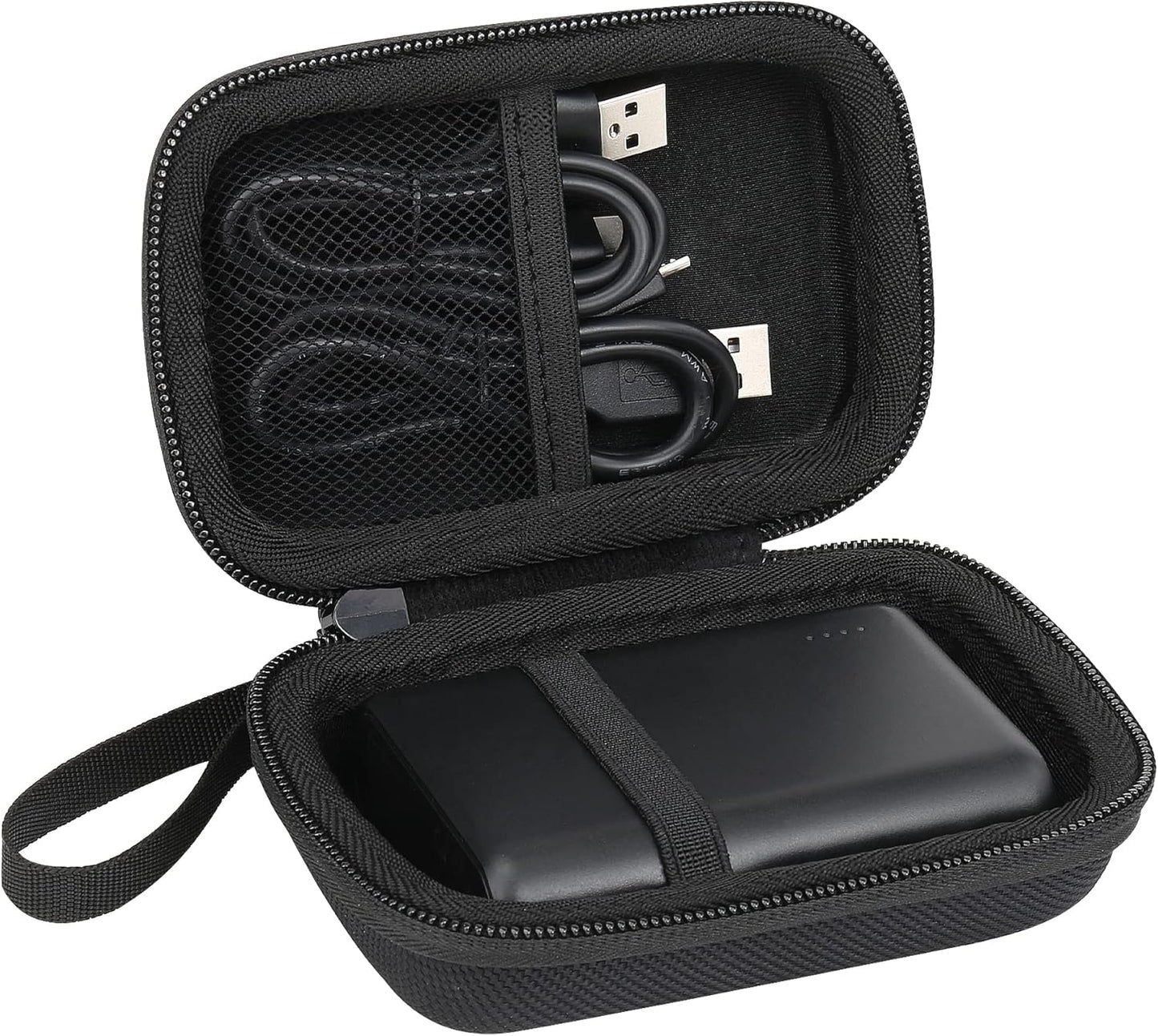 Protective Hard Case for Anker PowerCore Speed 10000 & PowerCore II 10000mAh — Durable Shell, Accessory Storage Pocket, Travel-Ready Design