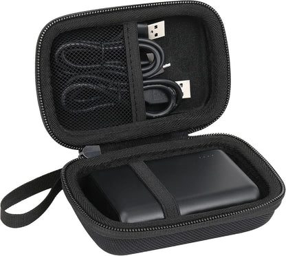 Protective Hard Case for Anker PowerCore Speed 10000 & PowerCore II 10000mAh — Durable Shell, Accessory Storage Pocket, Travel-Ready Design