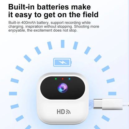 Ourlife A800 Mini WiFi Security Camera — 1080p with Motion Tracking