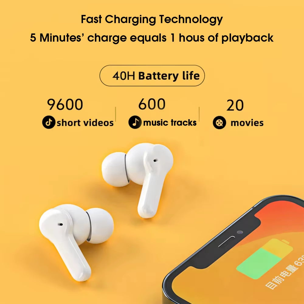 T13 True Wireless Earbuds — Bluetooth 5.1, 4-Mic ENC, Touch Control, App Customization