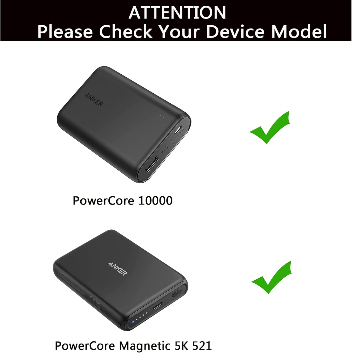 Protective Hard Case for Anker PowerCore Speed 10000 & PowerCore II 10000mAh — Durable Shell, Accessory Storage Pocket, Travel-Ready Design