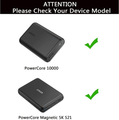 Protective Hard Case for Anker PowerCore Speed 10000 & PowerCore II 10000mAh — Durable Shell, Accessory Storage Pocket, Travel-Ready Design