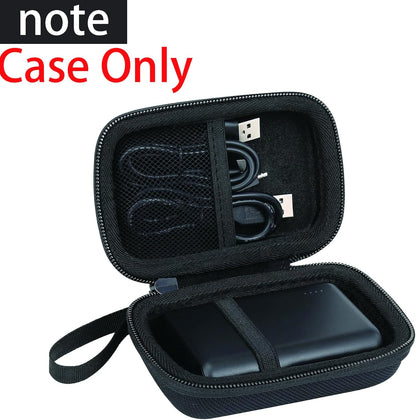 Protective Hard Case for Anker PowerCore Speed 10000 & PowerCore II 10000mAh — Durable Shell, Accessory Storage Pocket, Travel-Ready Design