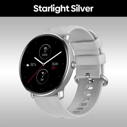 GTR 3 Pro Smartwatch — 1.43" AMOLED, Stainless Steel, Voice Calling, Fitness Tracking